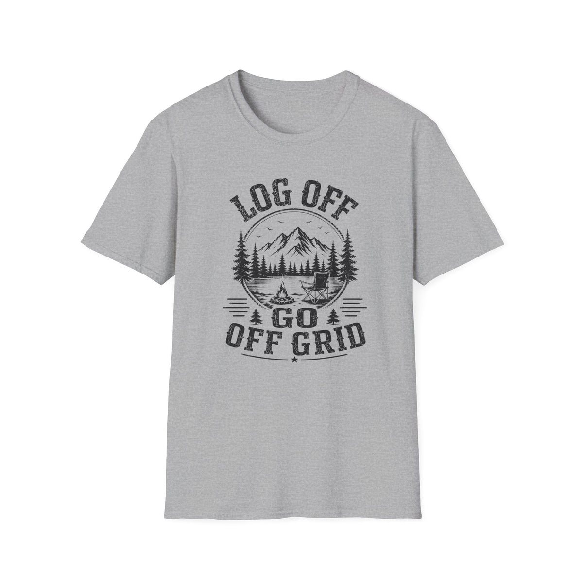 Log Off Go Off Grid T-Shirt