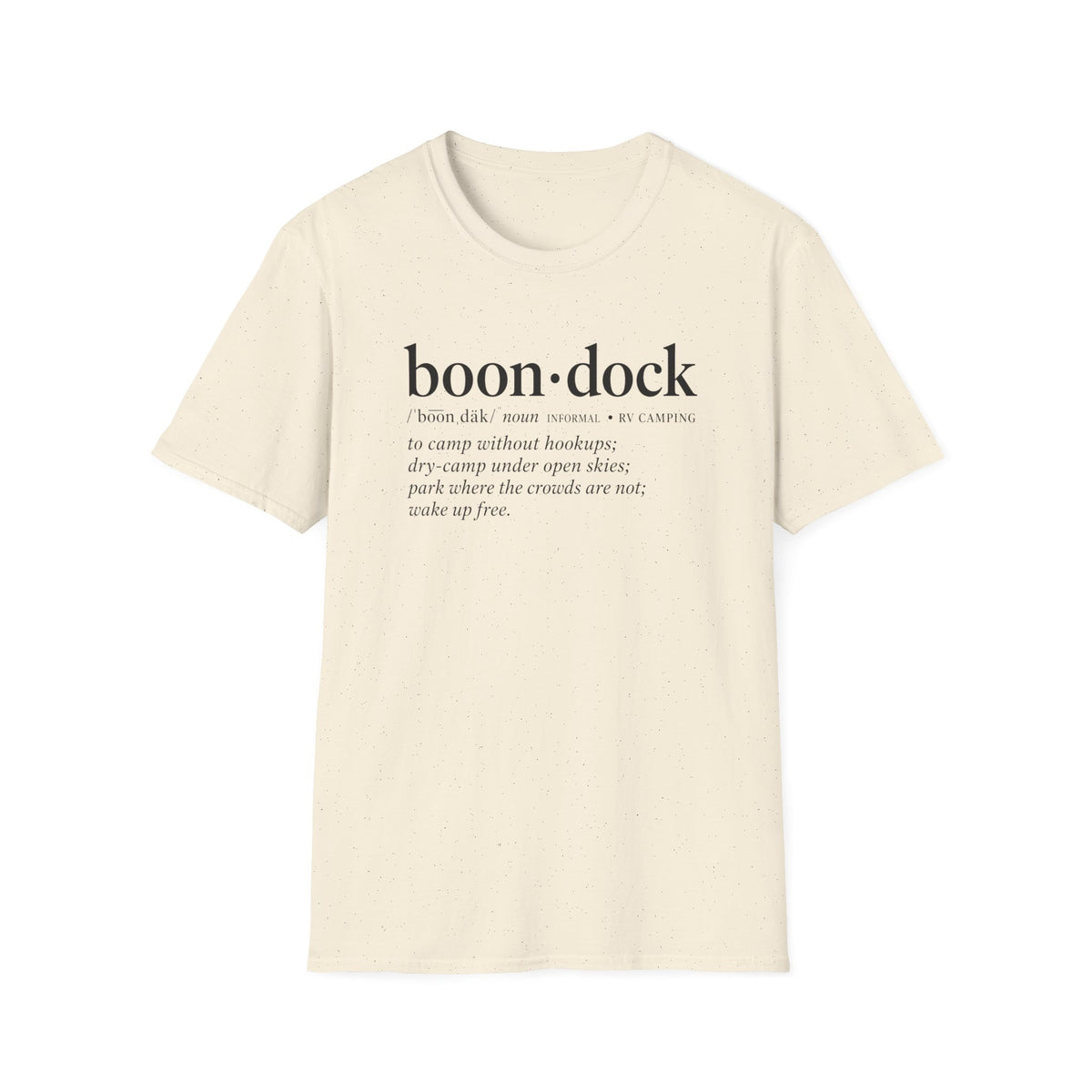 Boondock Noun T-Shirt