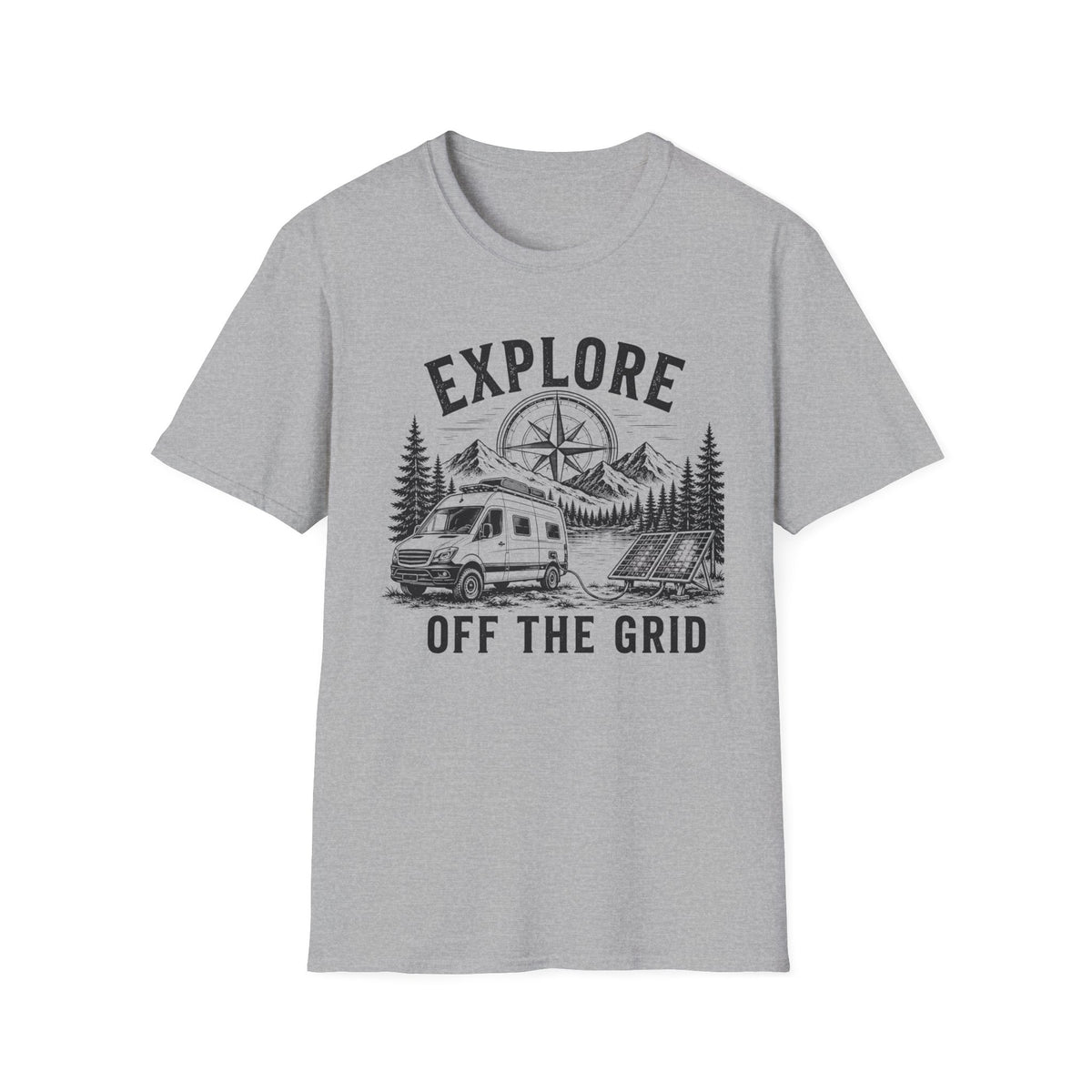 Explore Off The Grid with Van T-shirt