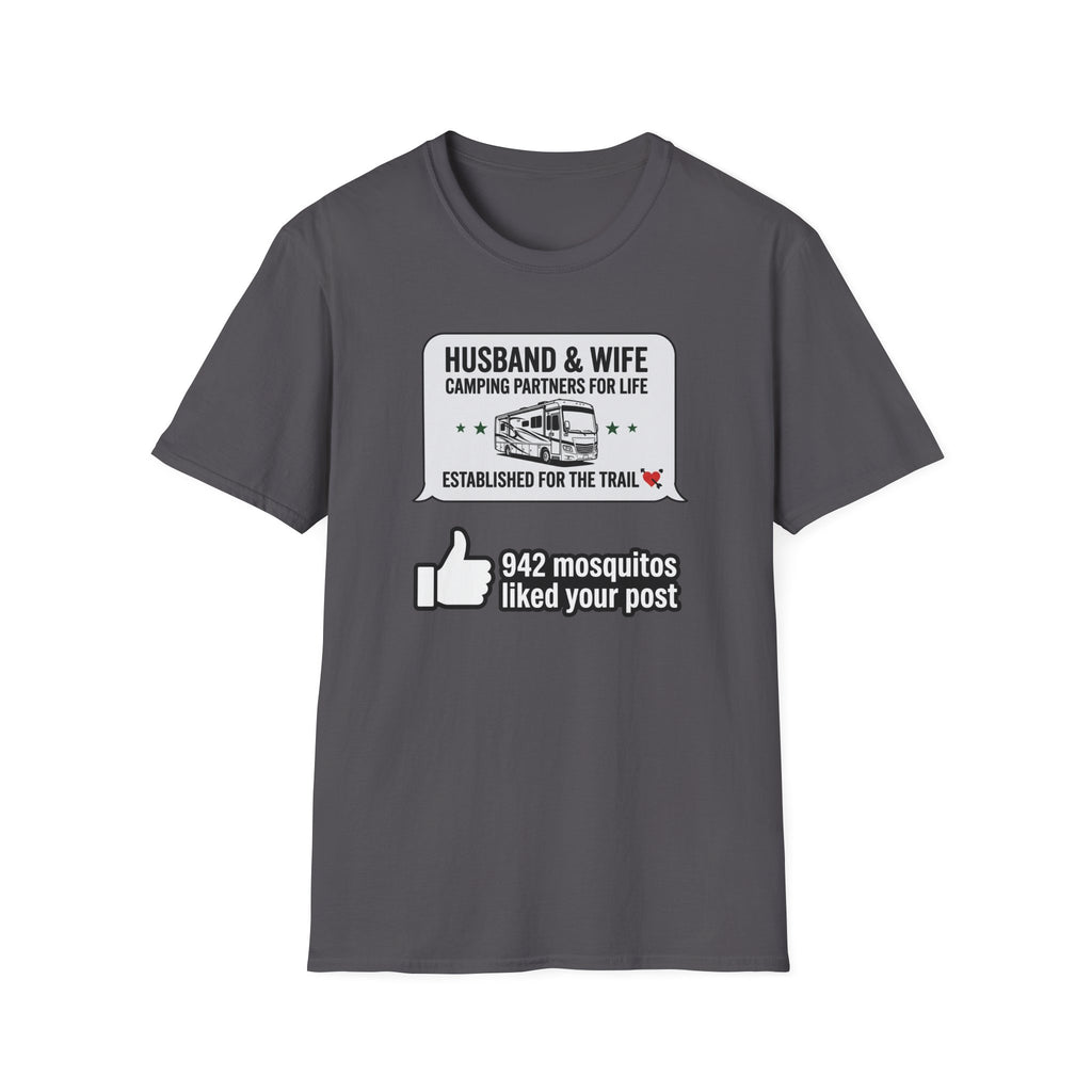 Husband & Wife Camping T-Shirt