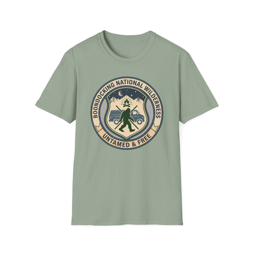 Boondocking National Wilderness Van Life T-shirt