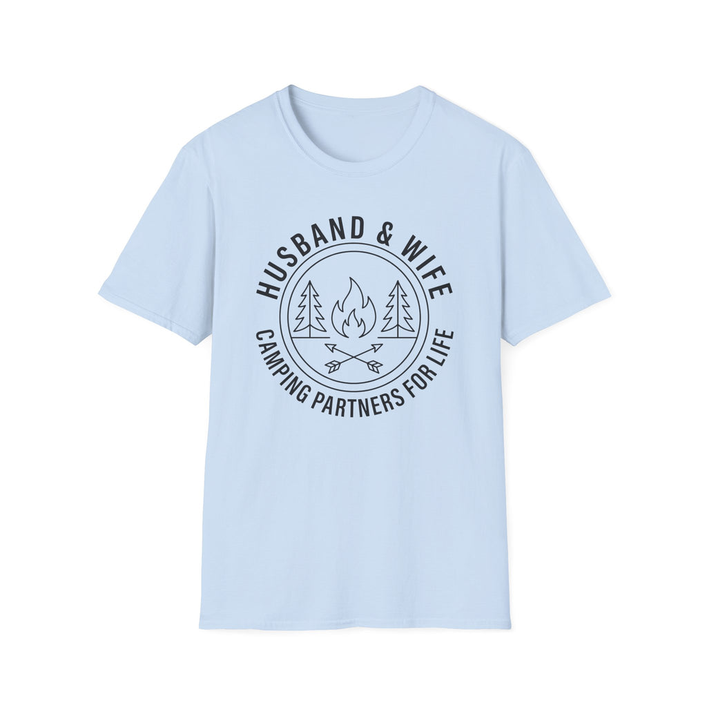 Husband & Wife Camping T-Shirt