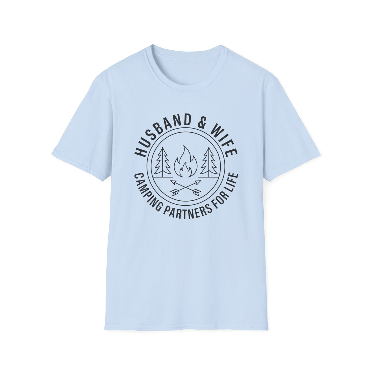 Husband & Wife Camping T-Shirt