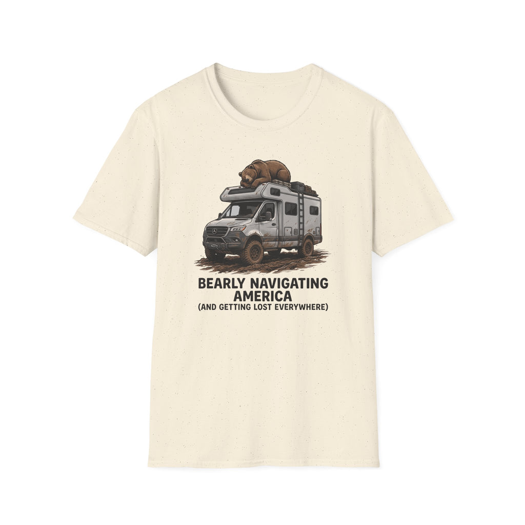 Bear on RV Camper T-Shirt