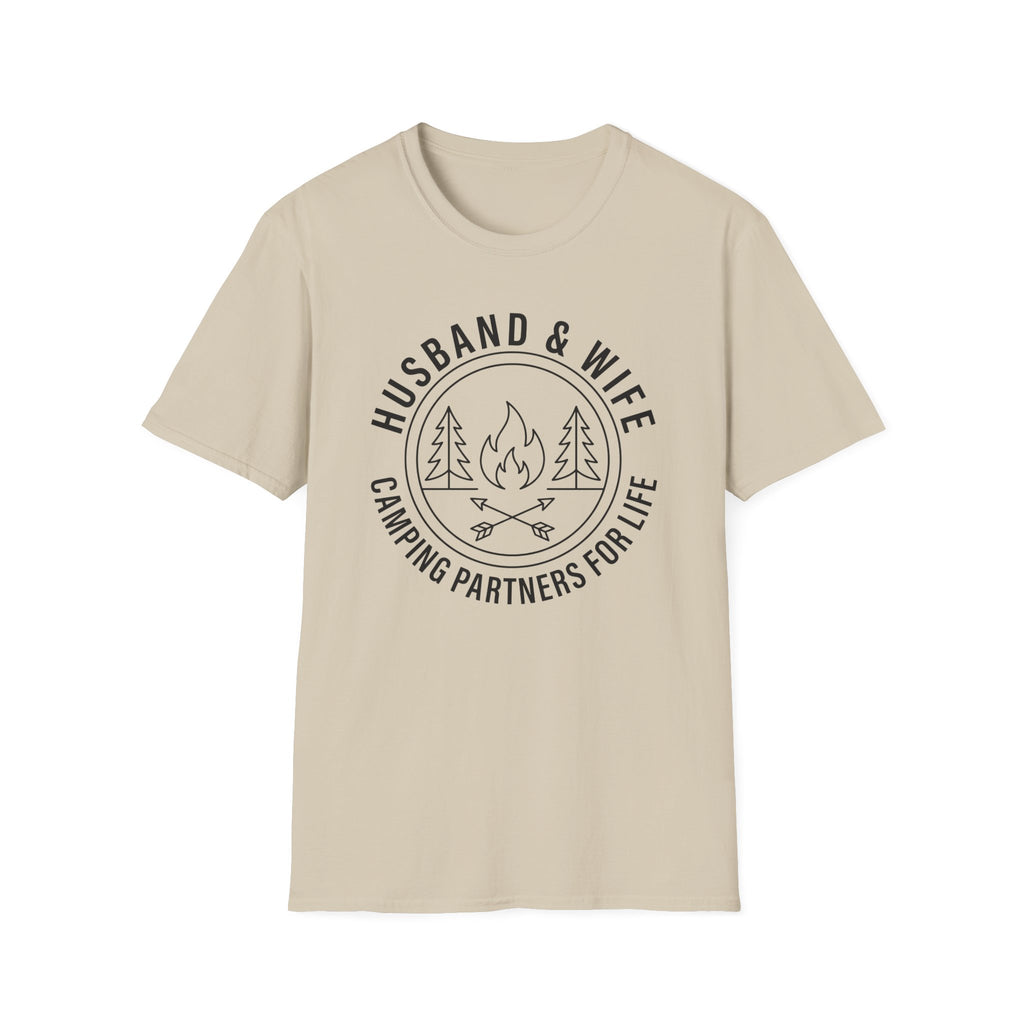 Husband & Wife Camping T-Shirt
