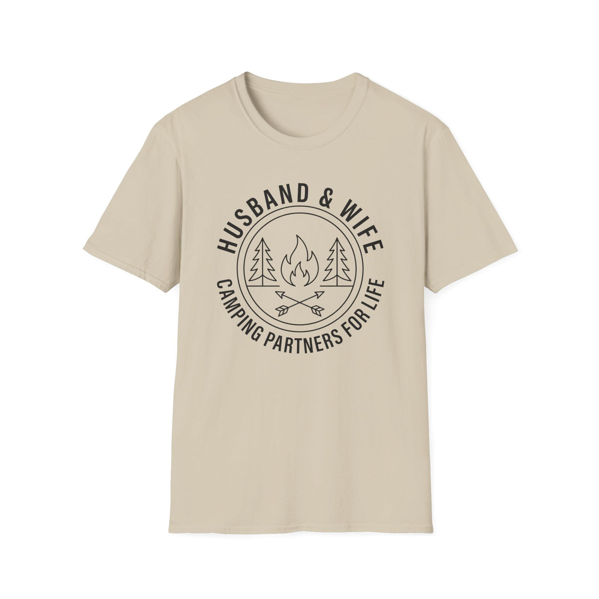 Husband & Wife Camping T-Shirt