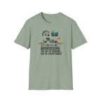 Boondocking the Art of Running Out T-shirt