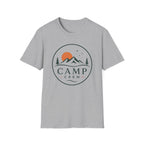 Camp Crew Mountain Logo T-Shirt | Outdoor Adventure Tee