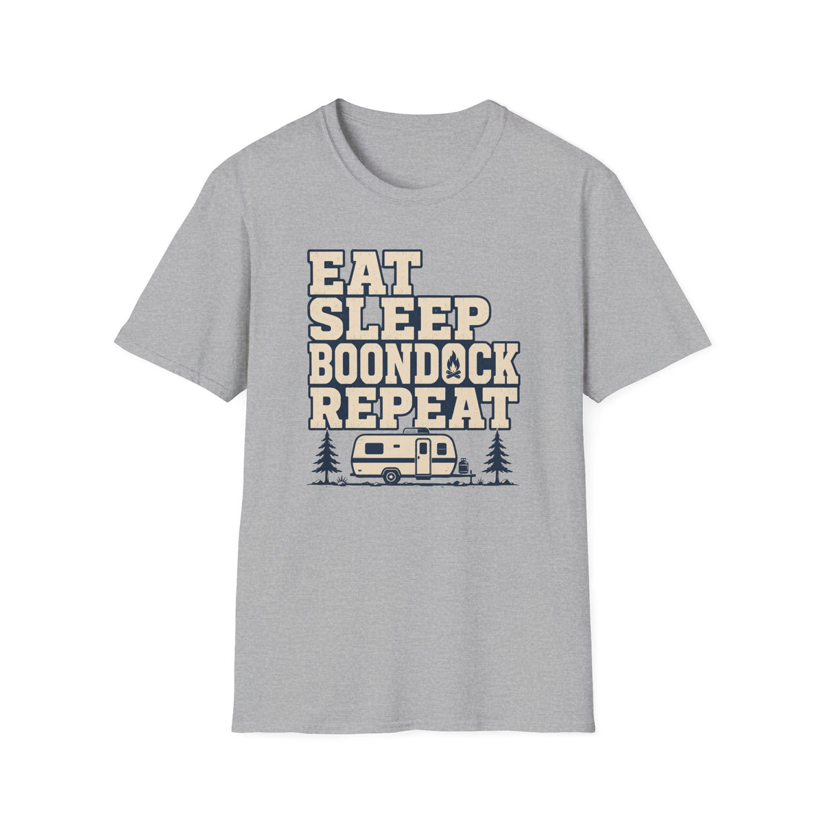 Eat Sleep Boondock Repeat T-Shirt