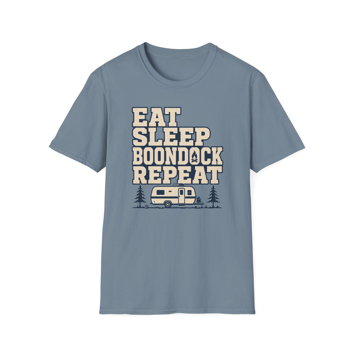 Eat Sleep Boondock Repeat T-Shirt