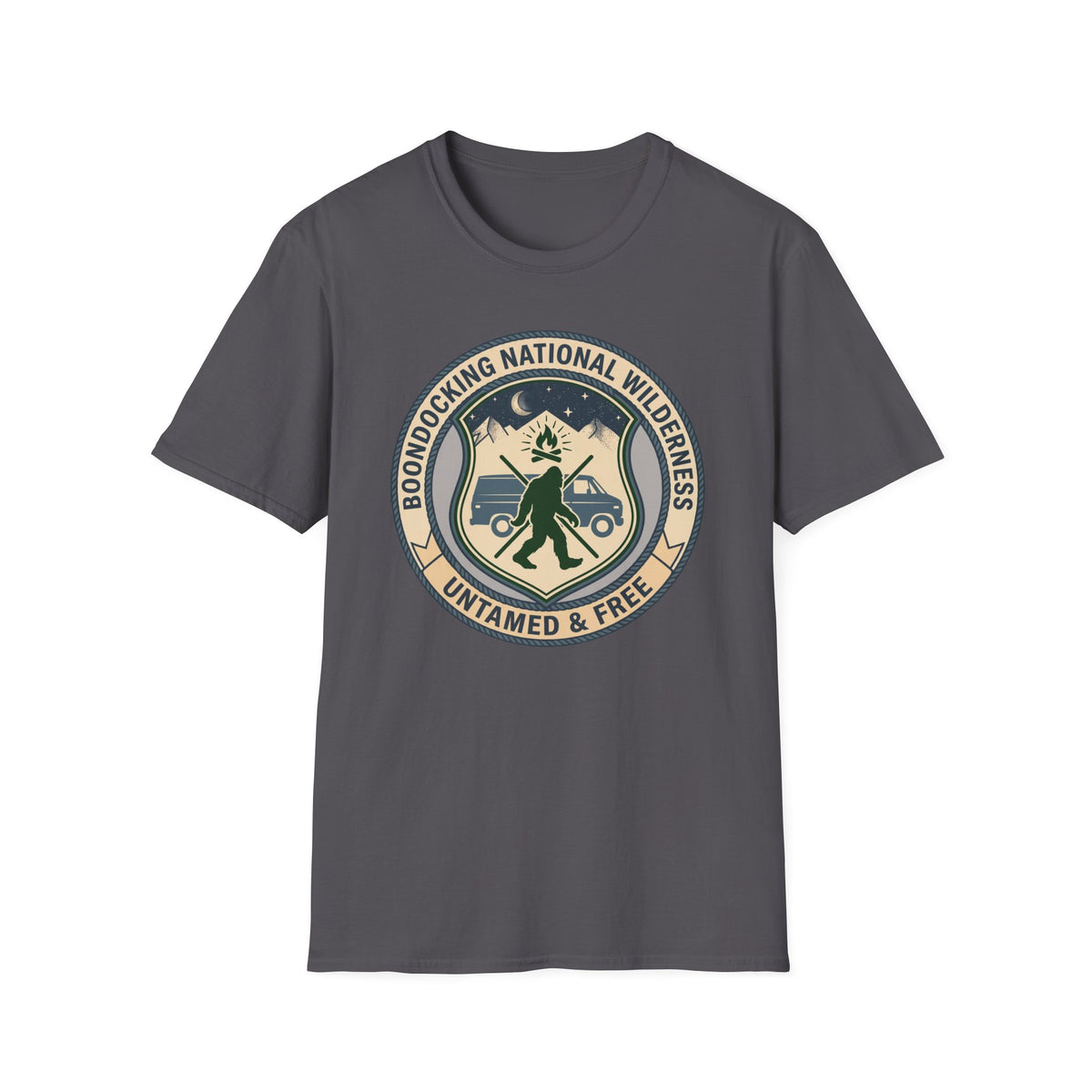 Boondocking National Wilderness Van Life T-shirt