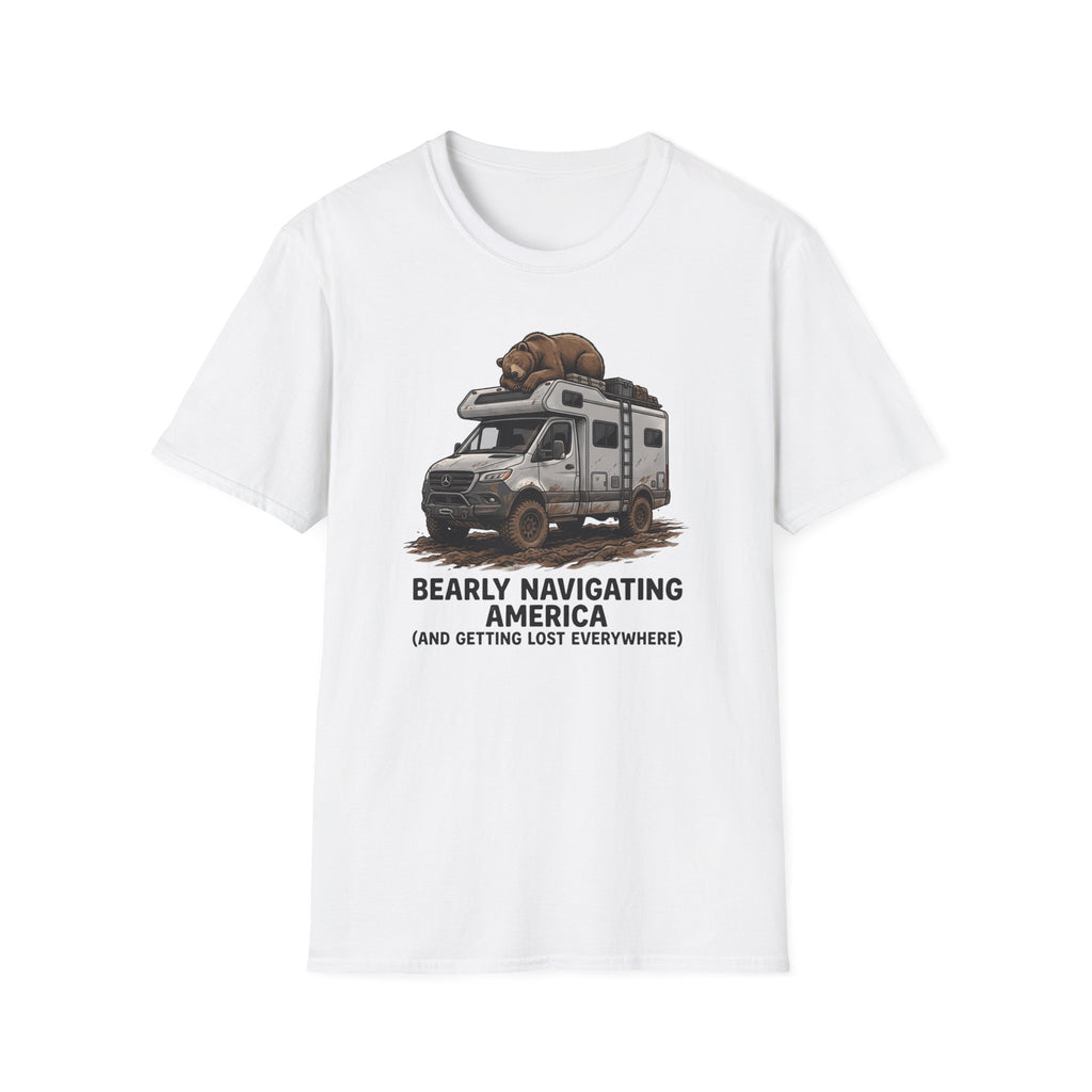 Bear on RV Camper T-Shirt