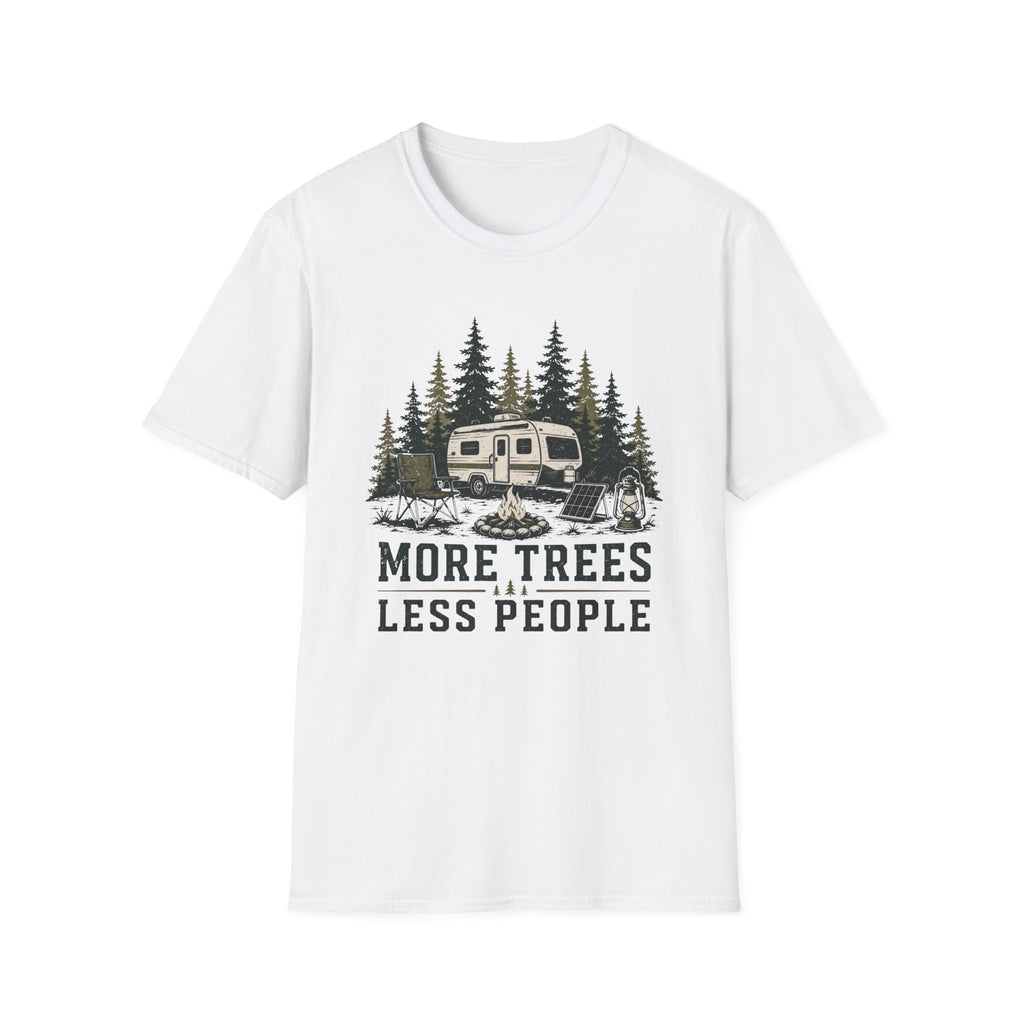 More Trees Less People Trailer T-Shirt