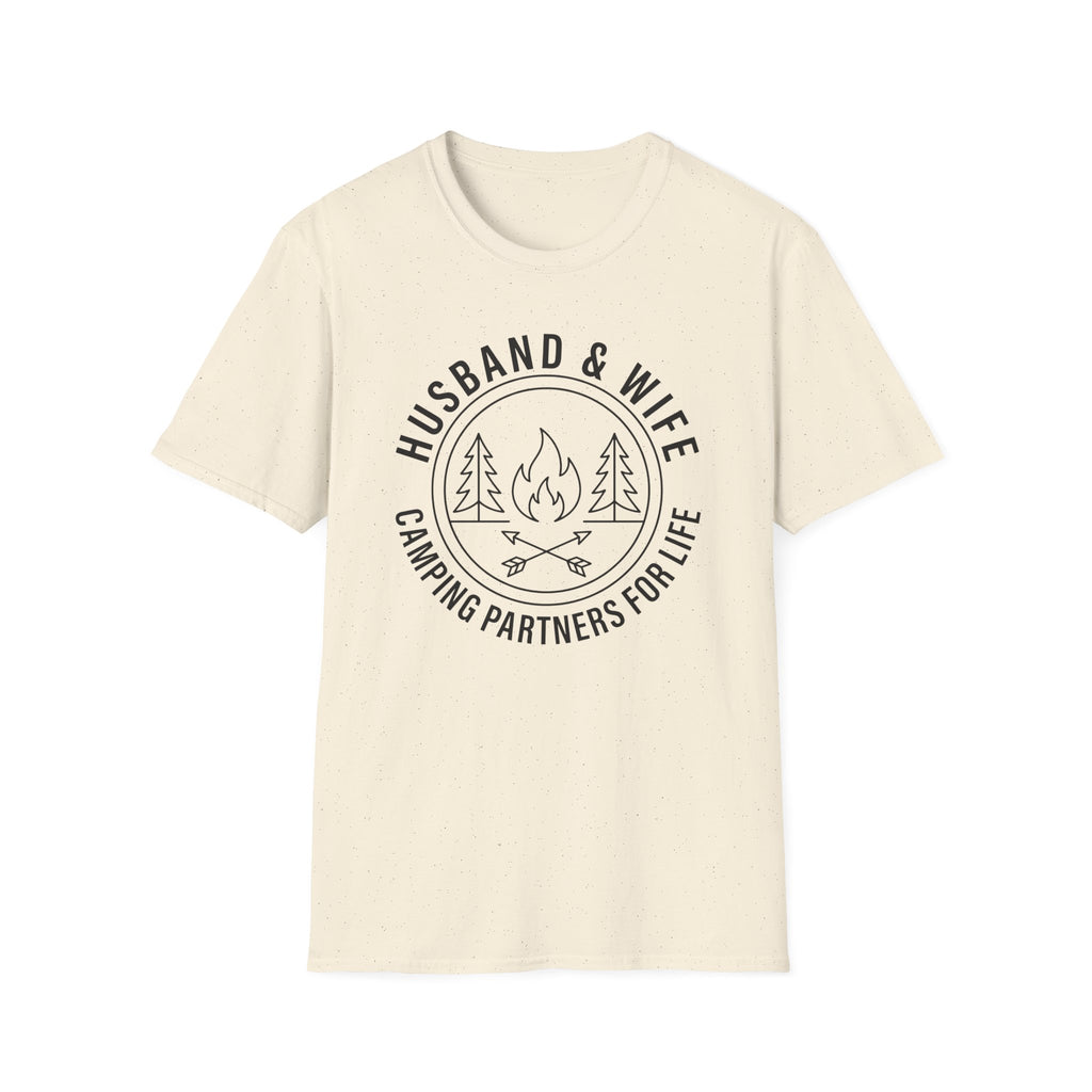 Husband & Wife Camping T-Shirt