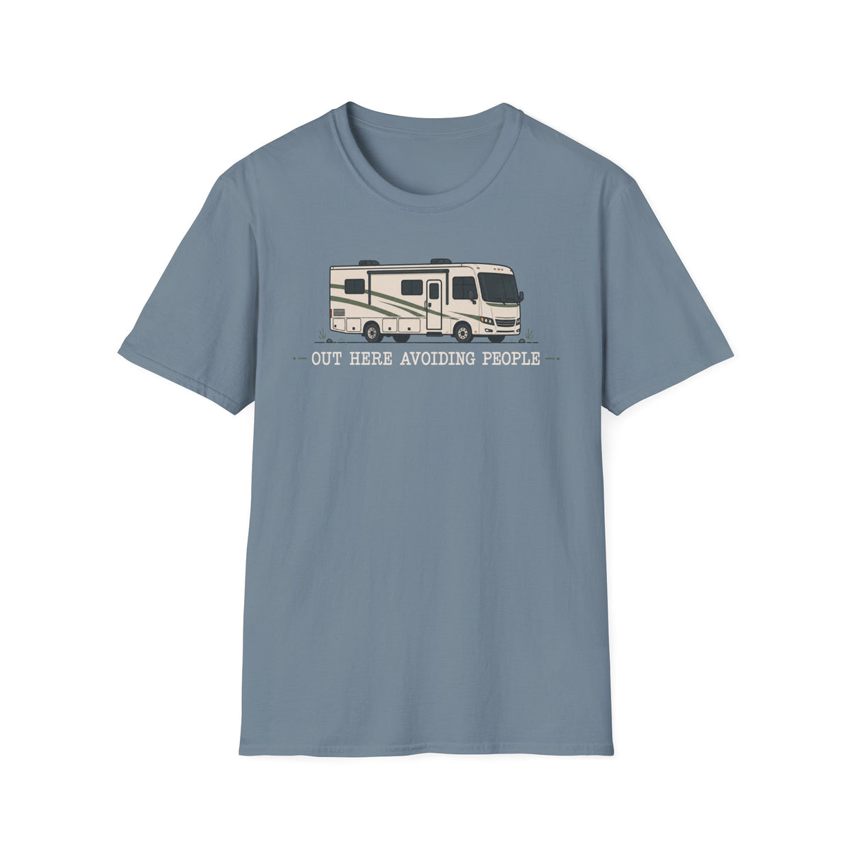 Out Avoiding People Class A T-shirt