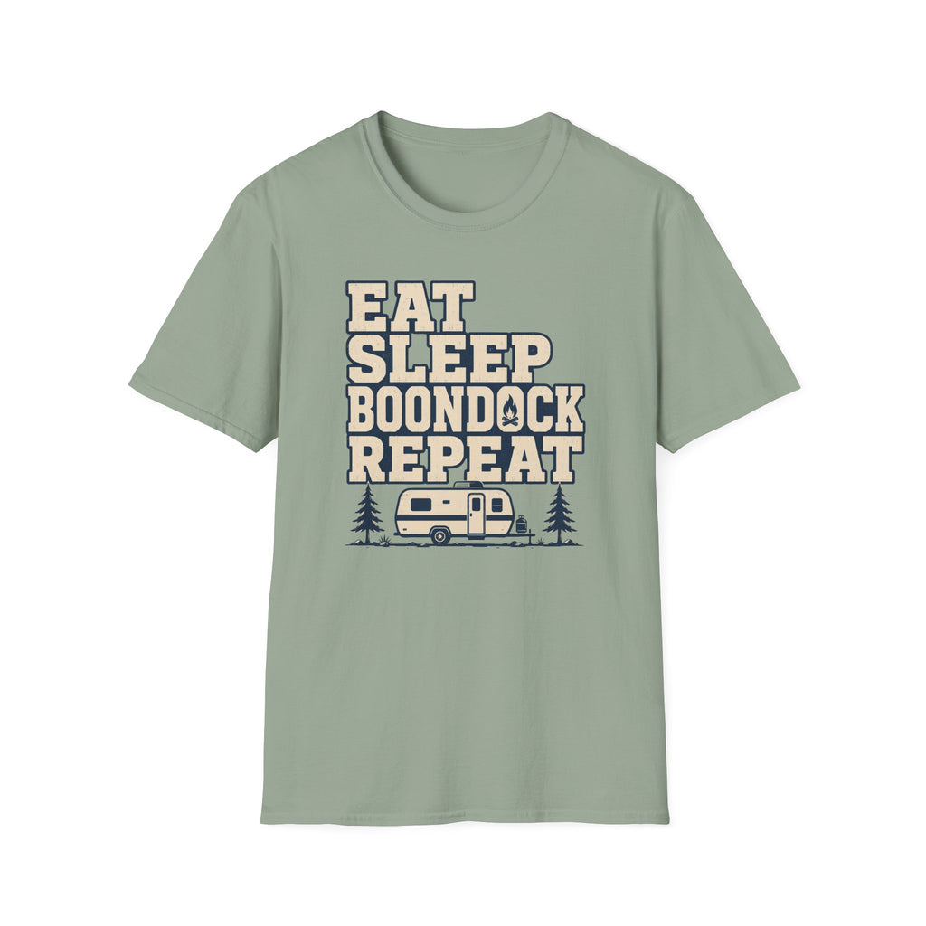 Eat Sleep Boondock Repeat T-Shirt