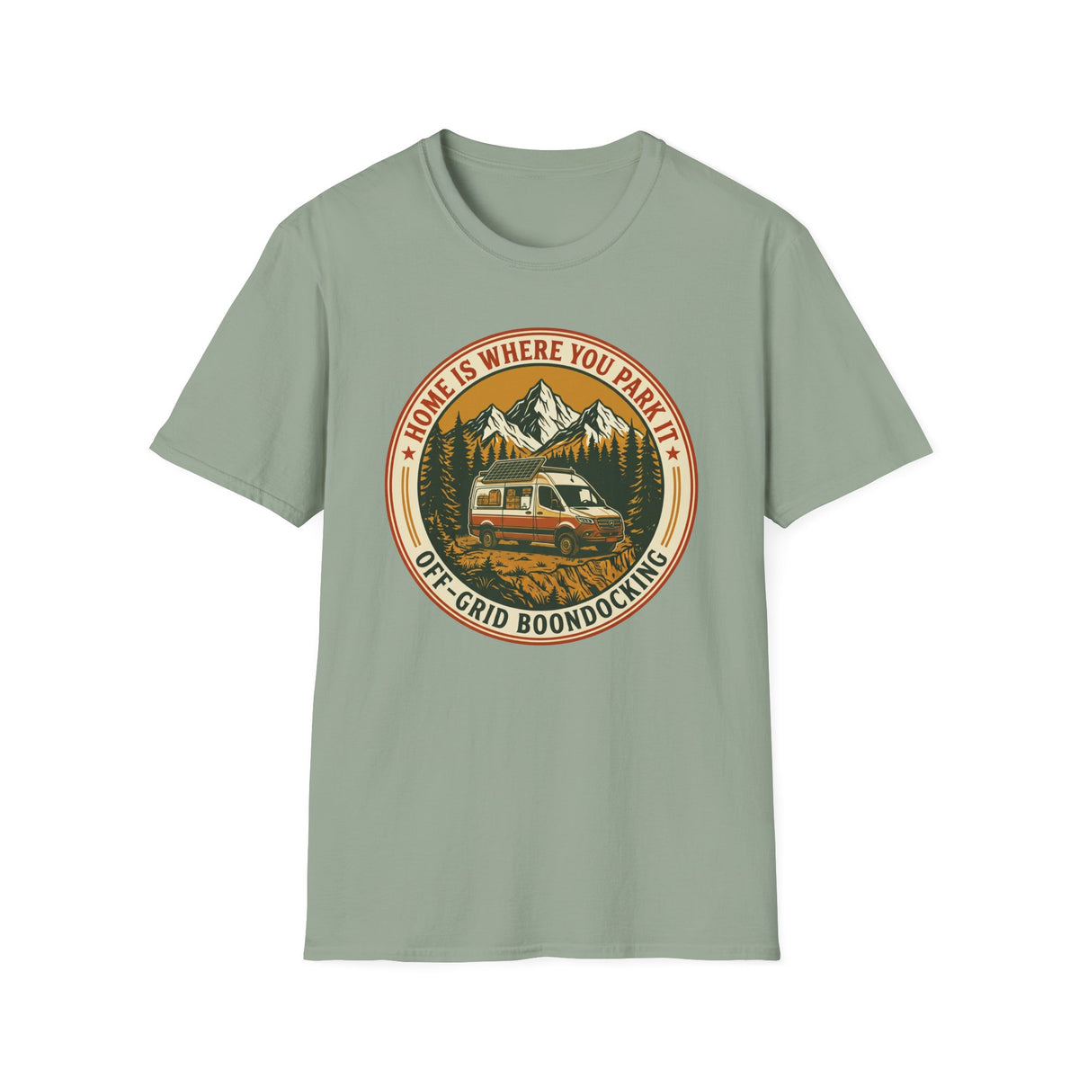 Home is where you park it Van T-shirt
