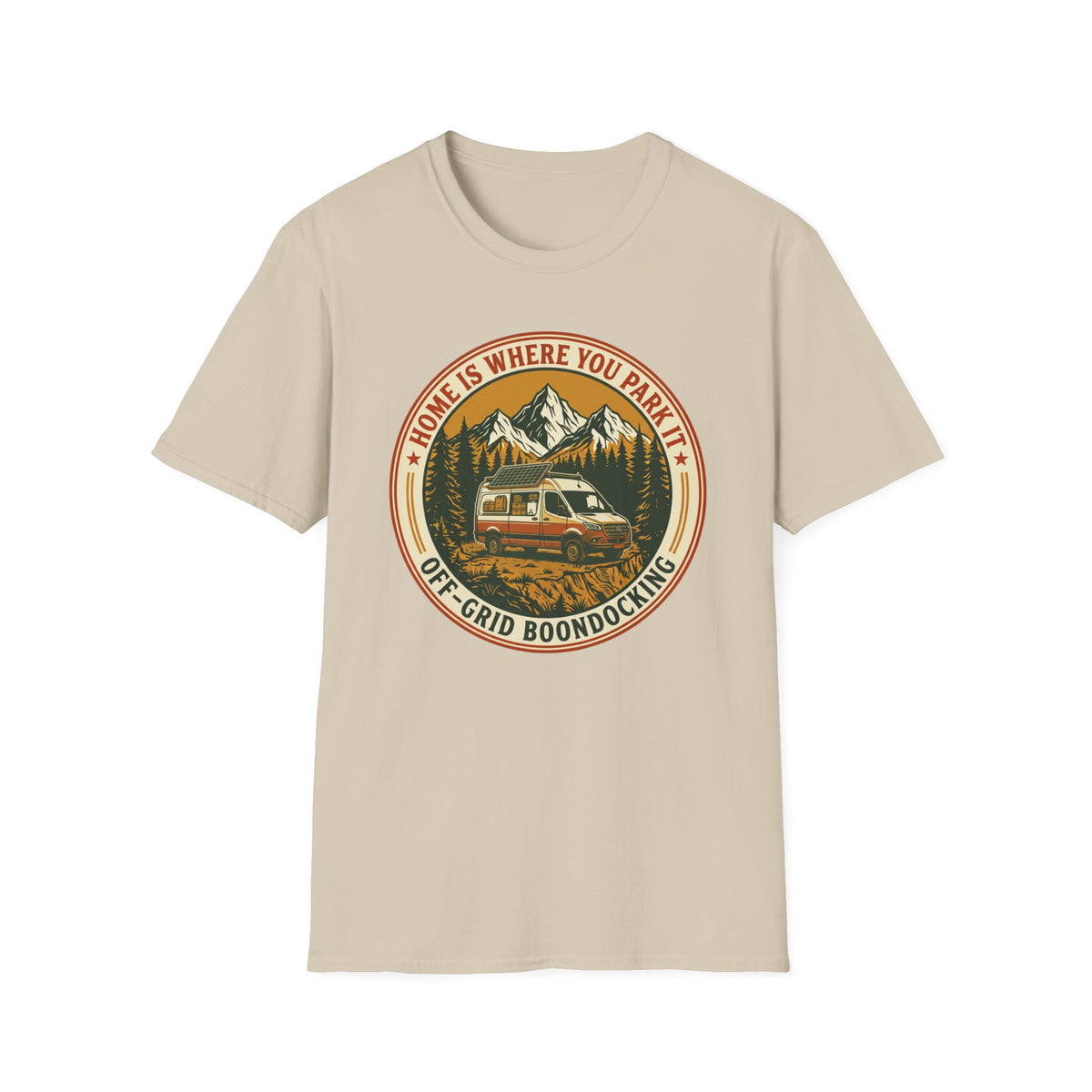 Home is where you park it Van T-shirt