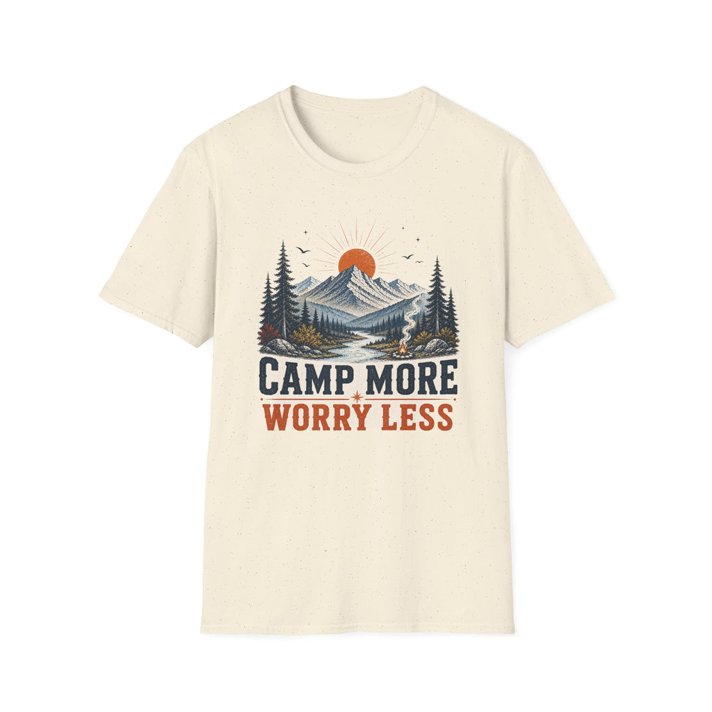 Camp More Worry Less T-Shirt