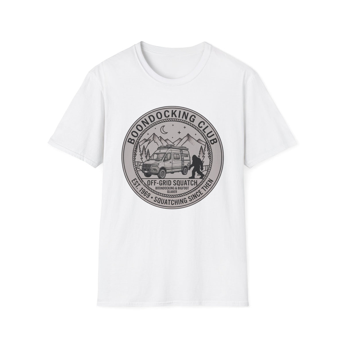 Boondocking Club Van Life T-shirt