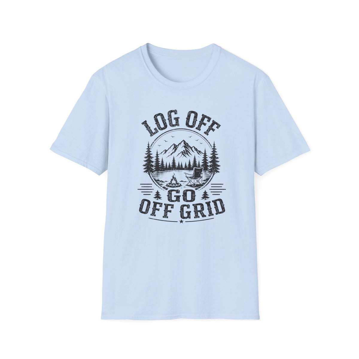 Log Off Go Off Grid T-Shirt