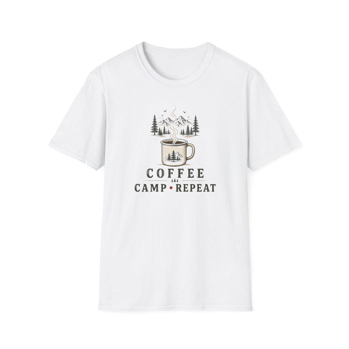 Coffee Camp Repeat T-Shirt