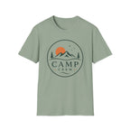 Camp Crew Mountain Logo T-Shirt | Outdoor Adventure Tee