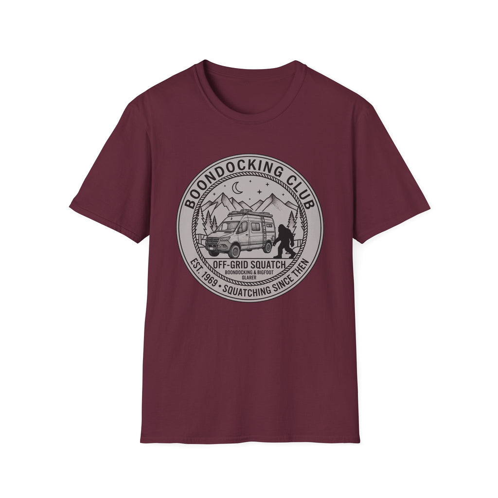 Boondocking Club Van Life T-shirt