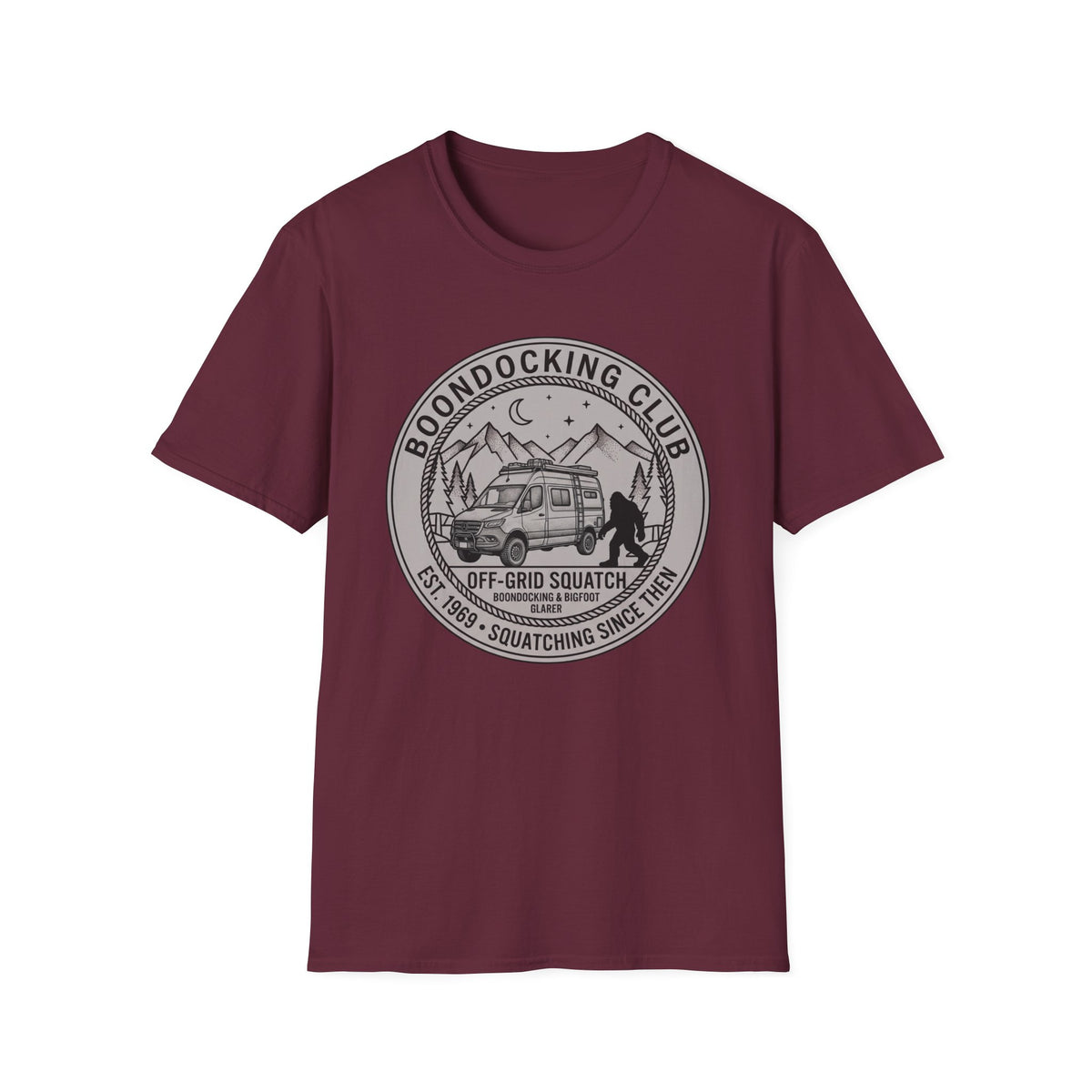Boondocking Club Van Life T-shirt