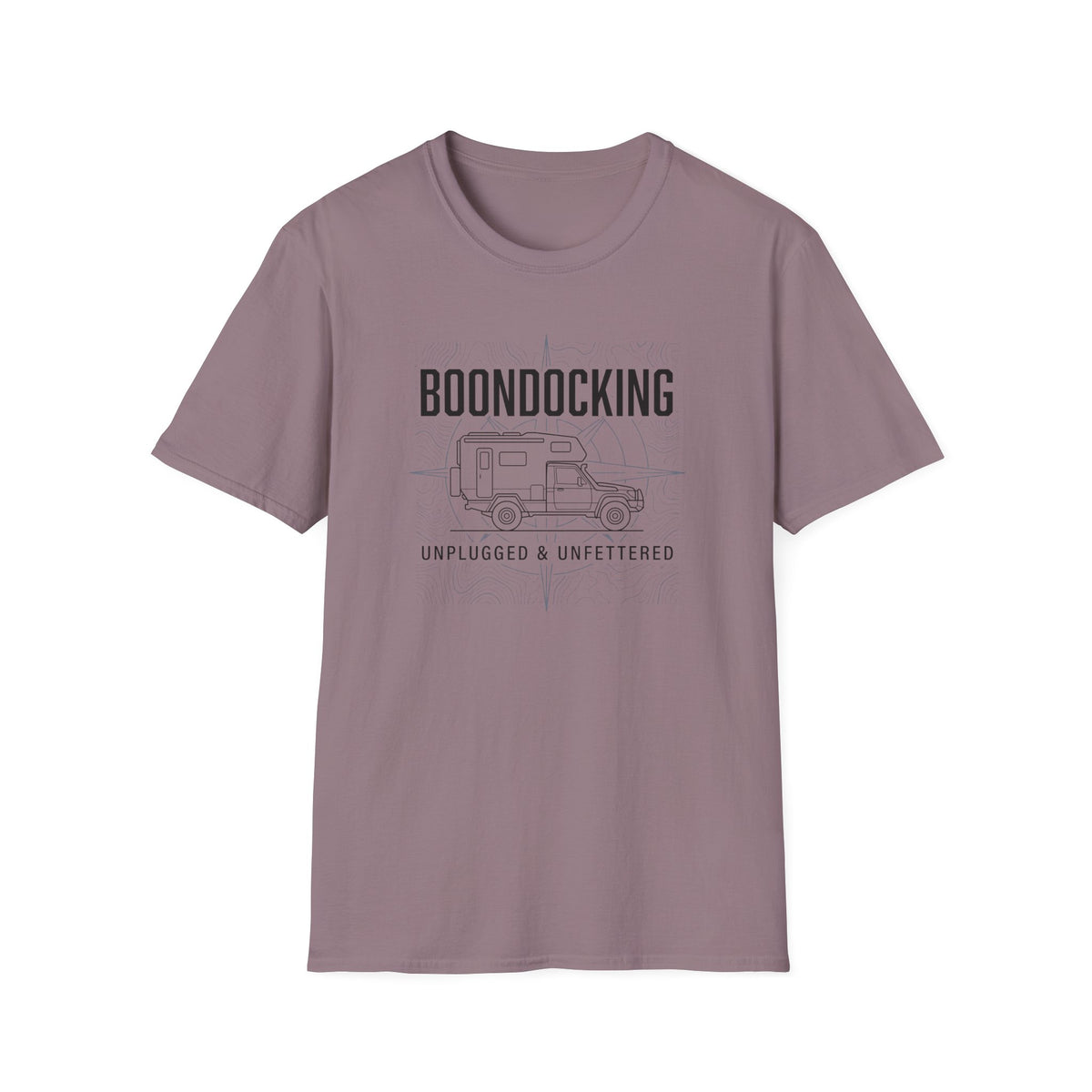Boondocking Unplugged Camper T-shirt