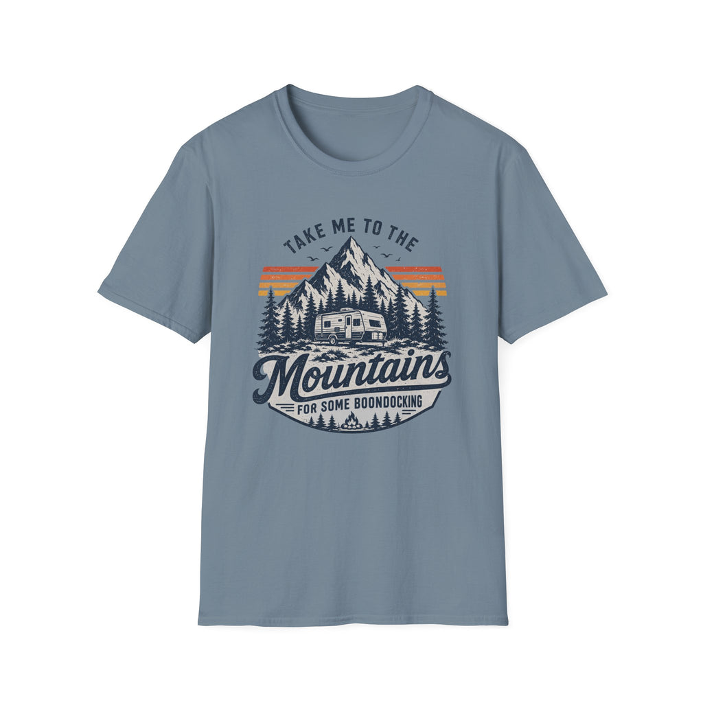 Take Me to the Mountains Trailer T‑Shirt