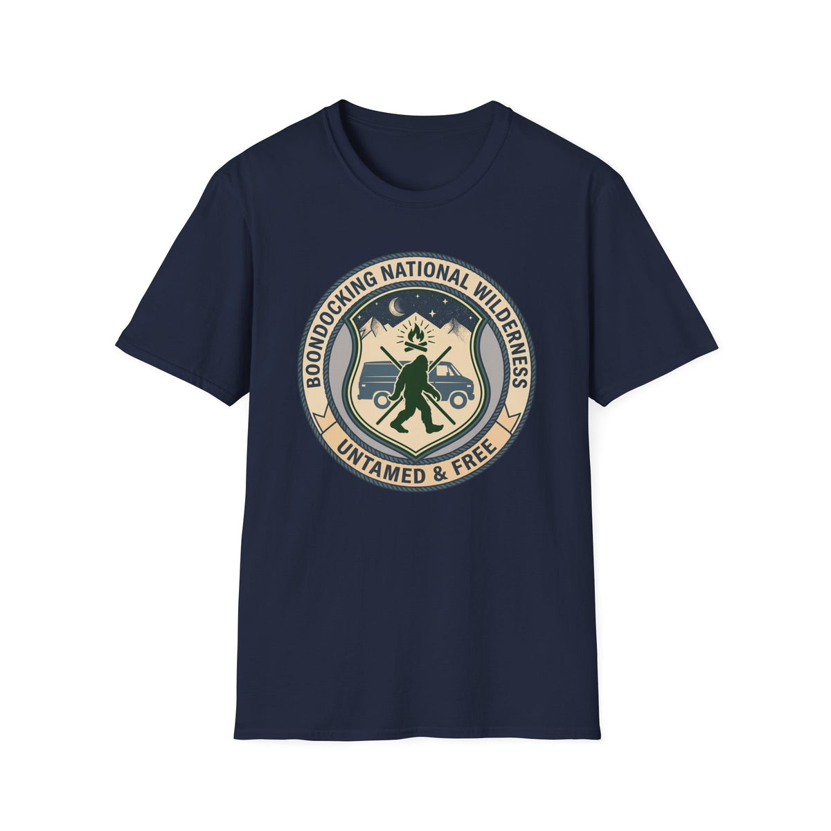 Boondocking National Wilderness Van Life T-shirt