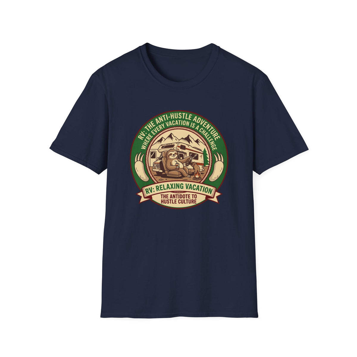 Sloth Anti-Hustle Adventure T-Shirt