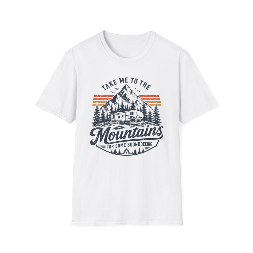 Take Me To The Mountains 5th Wheel T-Shirt