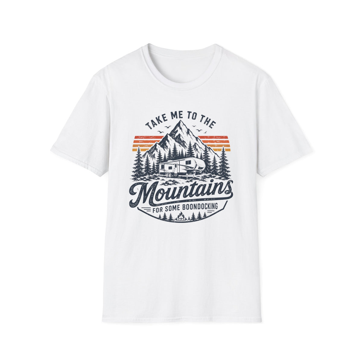 Take Me To The Mountains 5th Wheel T-Shirt
