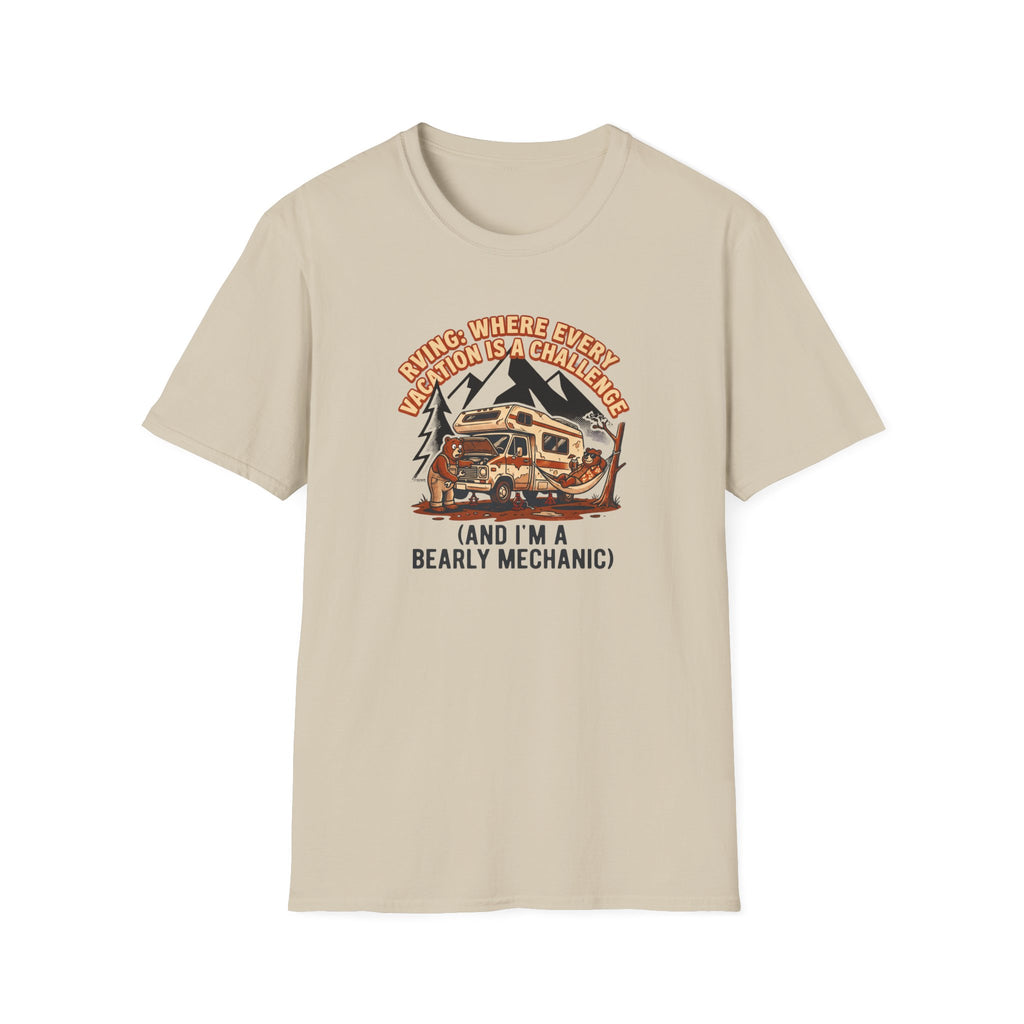 RVing: Where Every Vacation Is A Challenge Class C T-Shirt