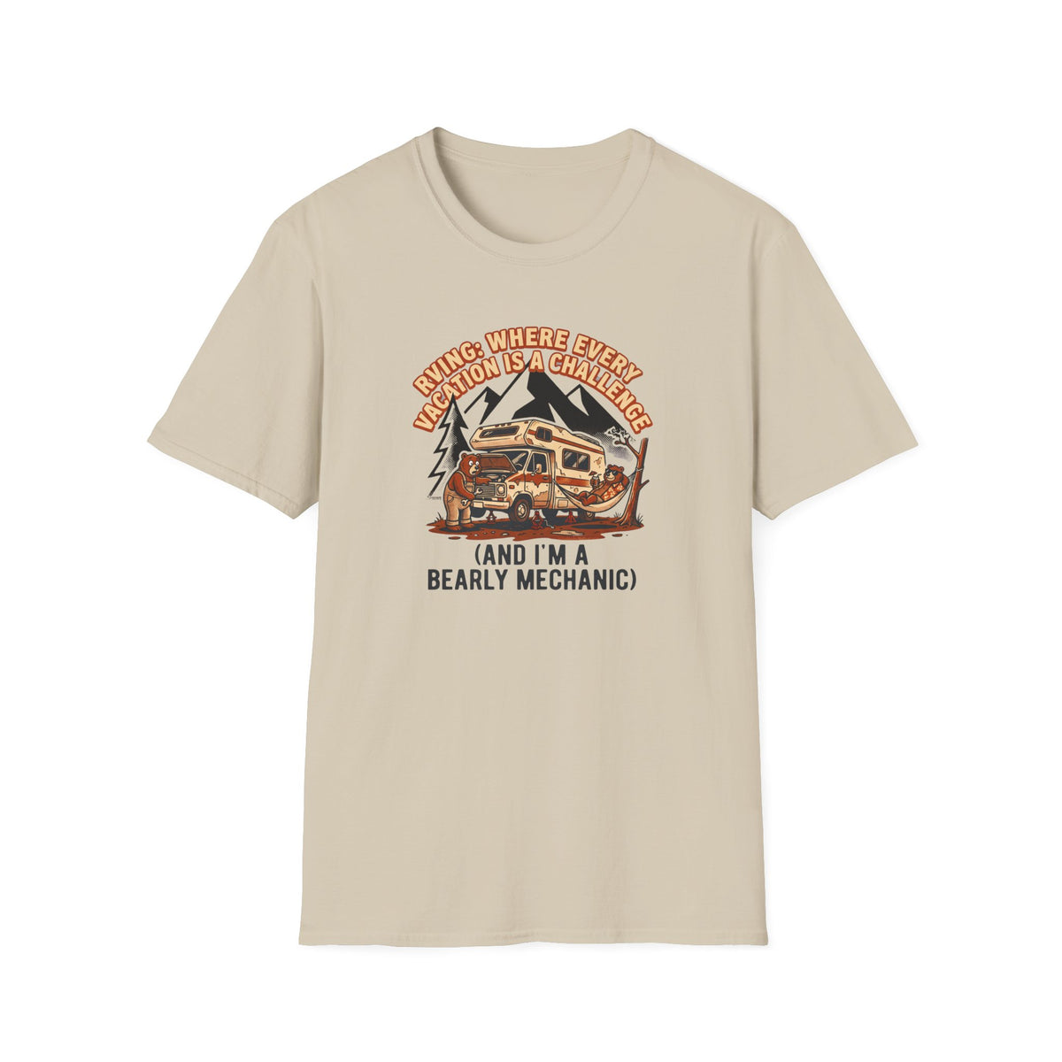 RVing: Where Every Vacation Is A Challenge Class C T-Shirt