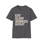 Eat Sleep Boondock Repeat T-Shirt