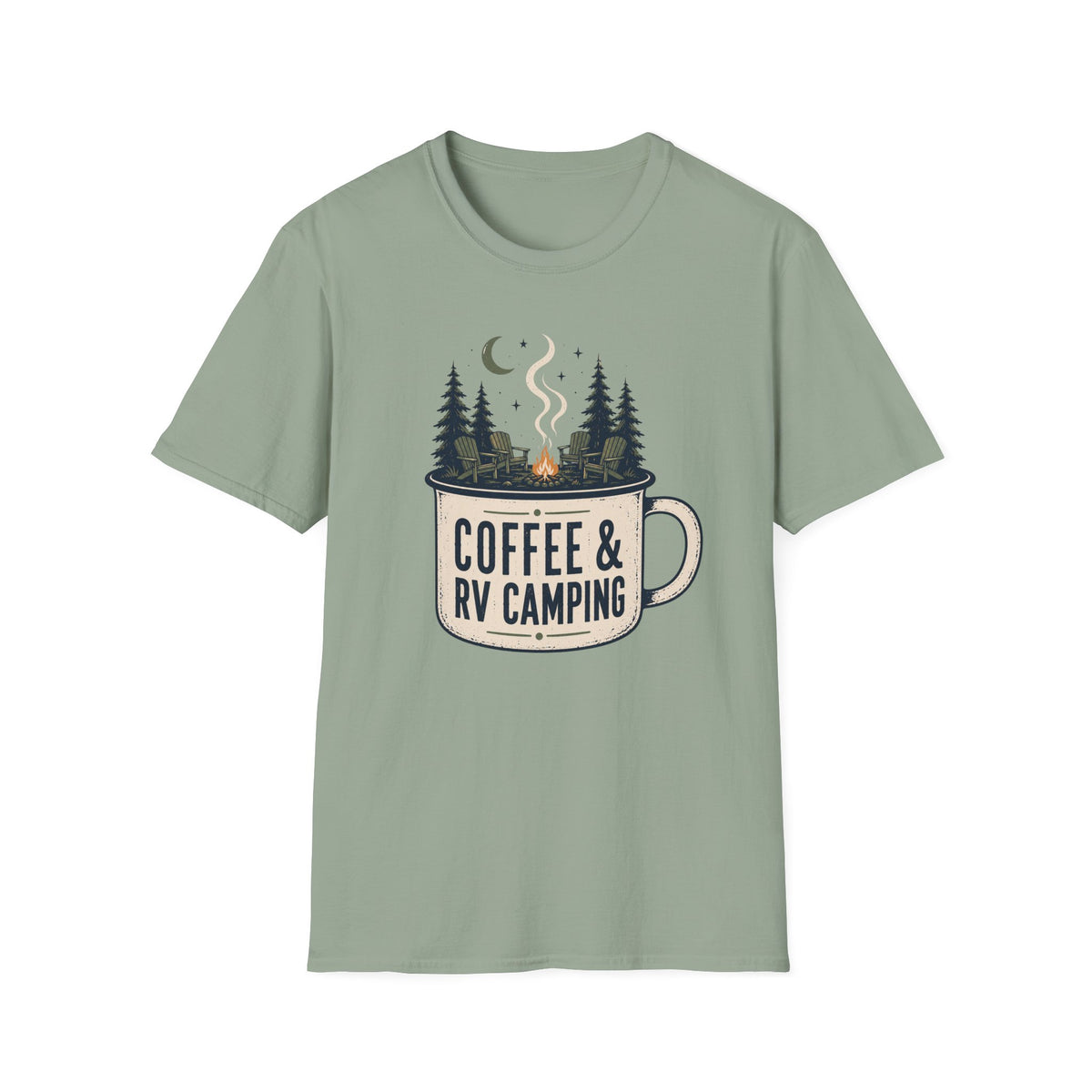 Coffee & RV Camping T-Shirt