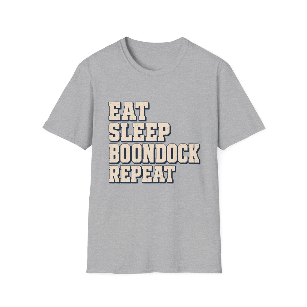 Eat Sleep Boondock Repeat T-Shirt