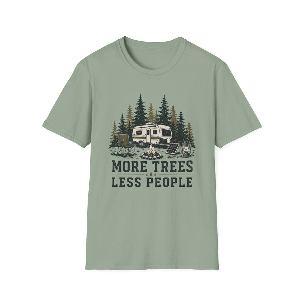 More Trees Less People Trailer T-Shirt