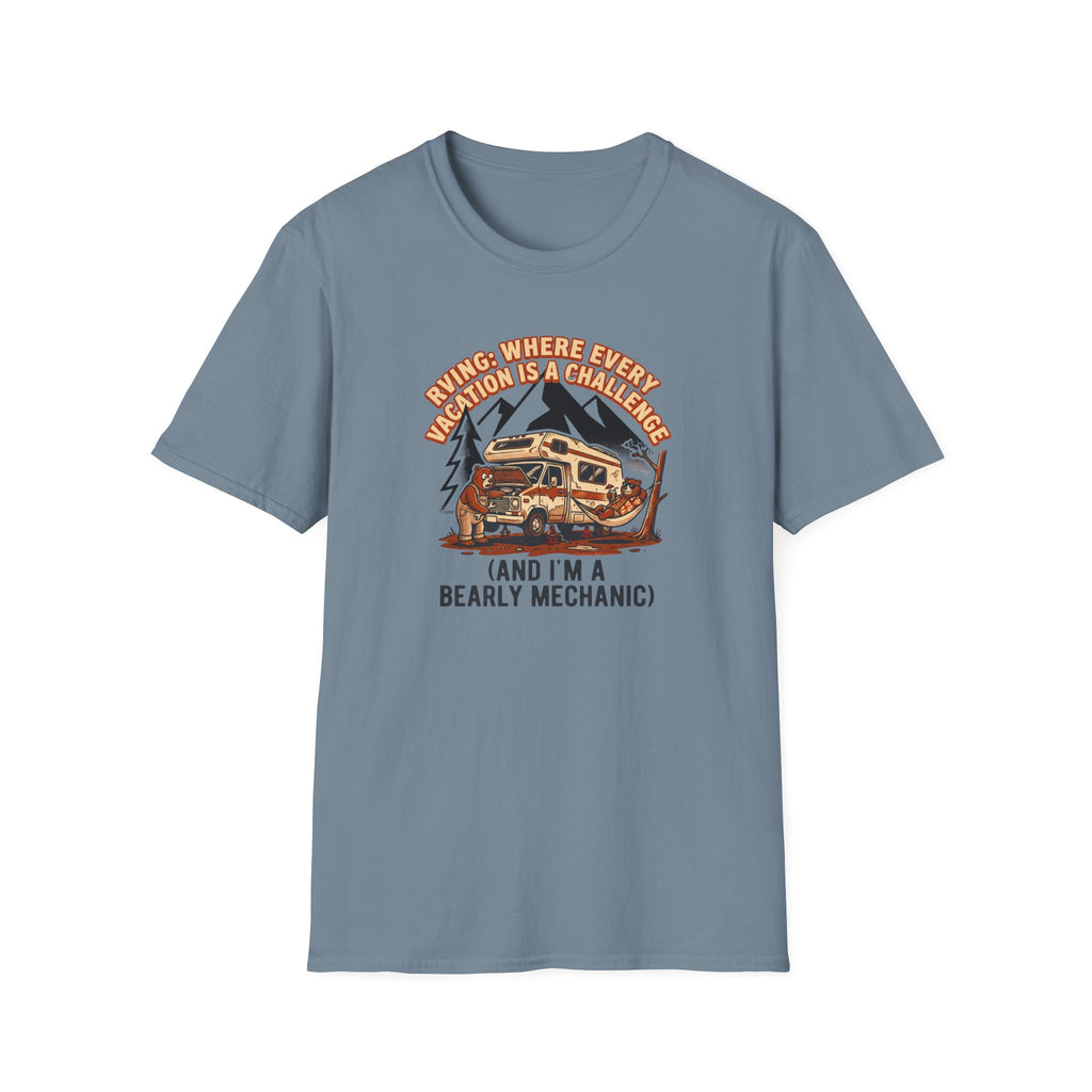 RVing: Where Every Vacation Is A Challenge Class C T-Shirt