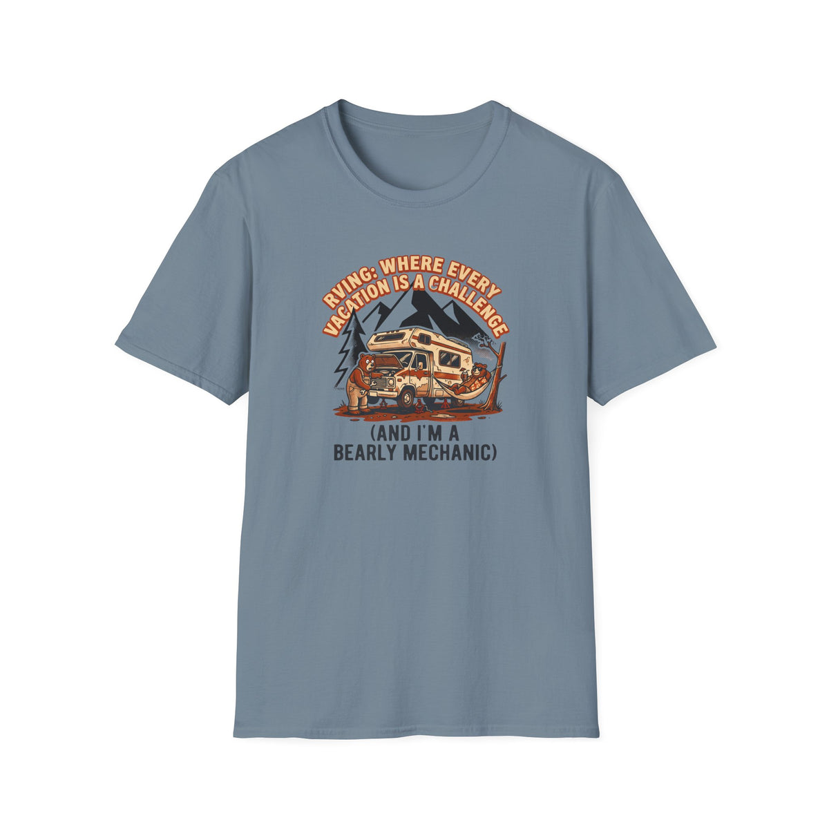 RVing: Where Every Vacation Is A Challenge Class C T-Shirt