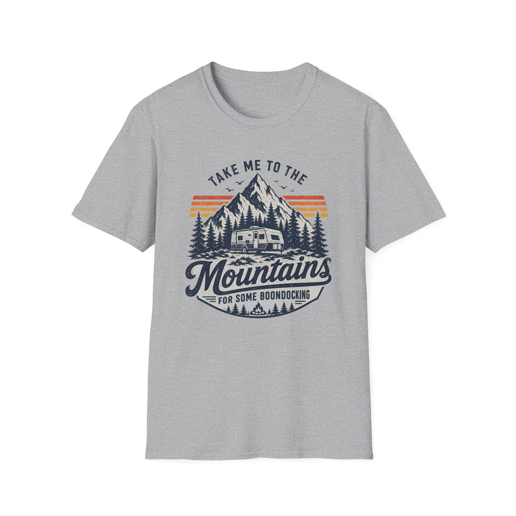 Take Me to the Mountains Trailer T‑Shirt