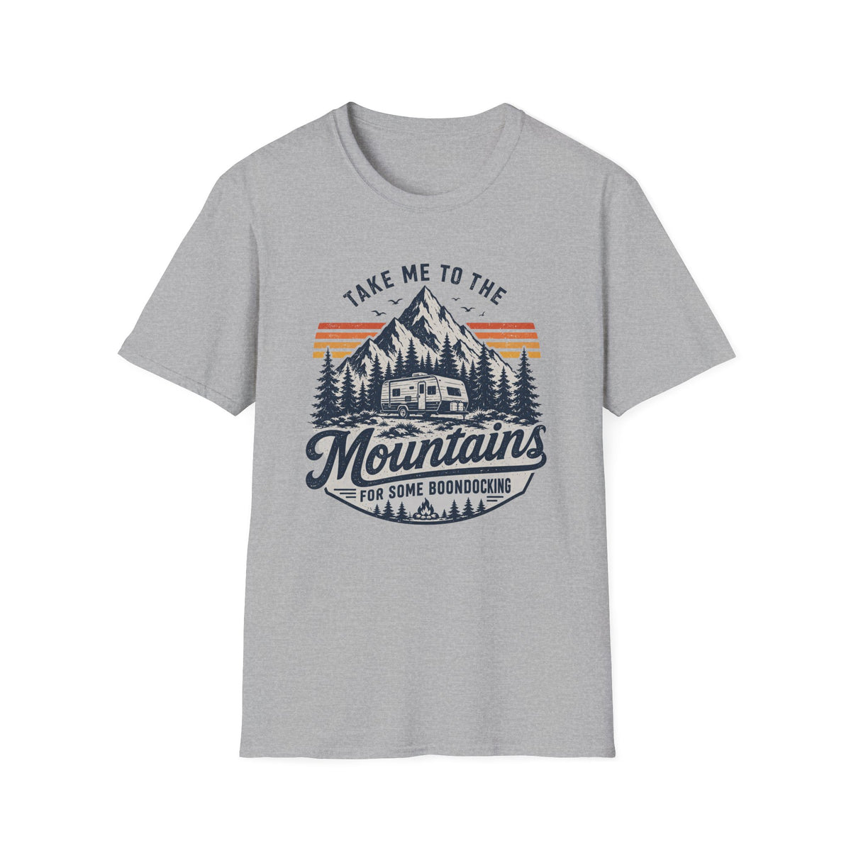 Take Me to the Mountains Trailer T‑Shirt