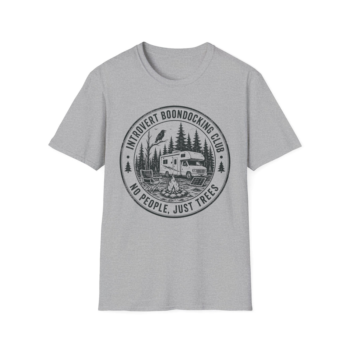 Introvert Boondocking Club Class C T-Shirt