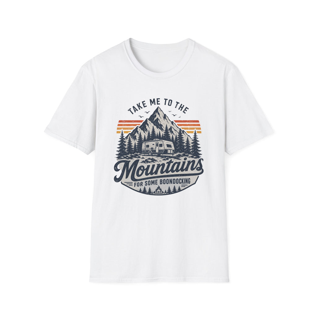 Take Me to the Mountains Trailer T‑Shirt
