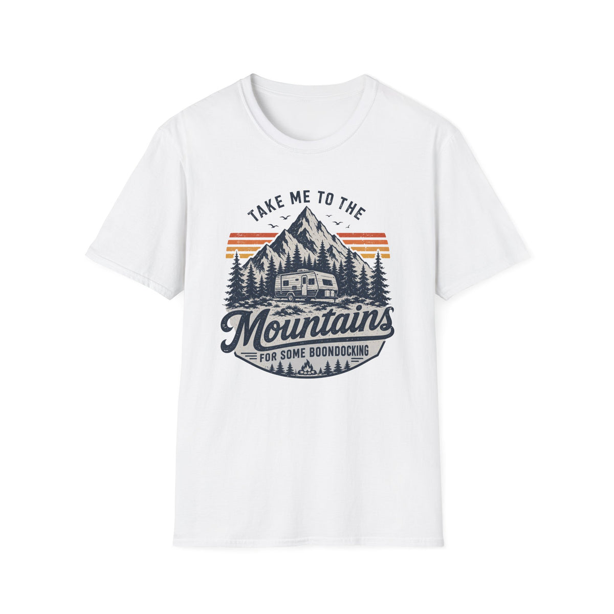 Take Me to the Mountains Trailer T‑Shirt
