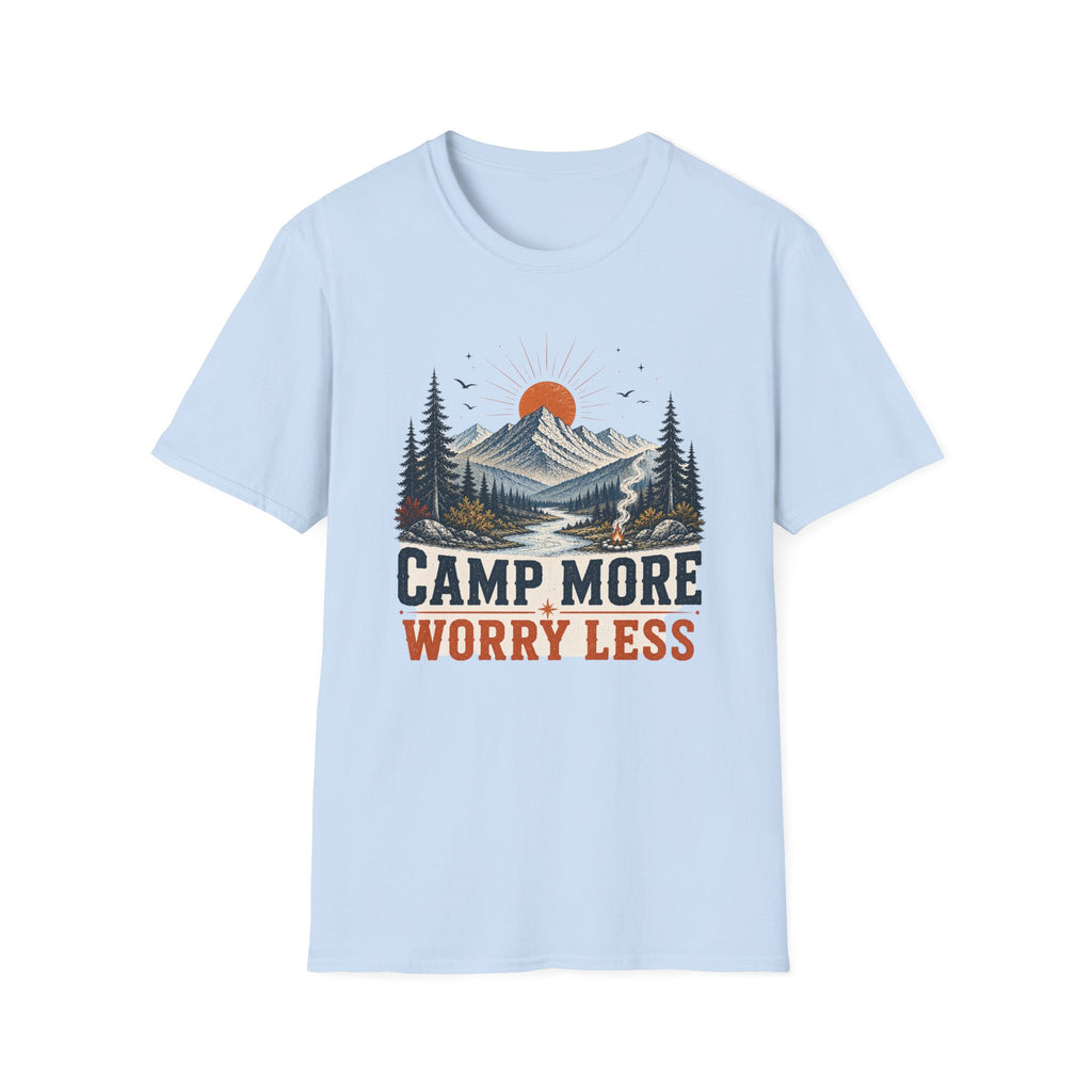 Camp More Worry Less T-Shirt