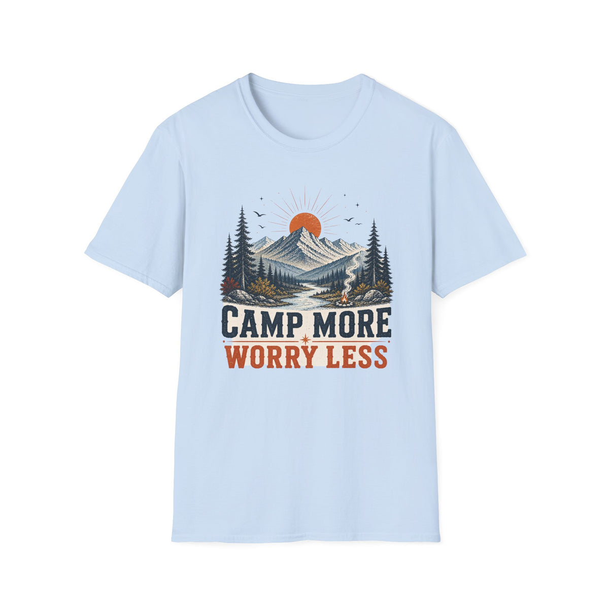 Camp More Worry Less T-Shirt